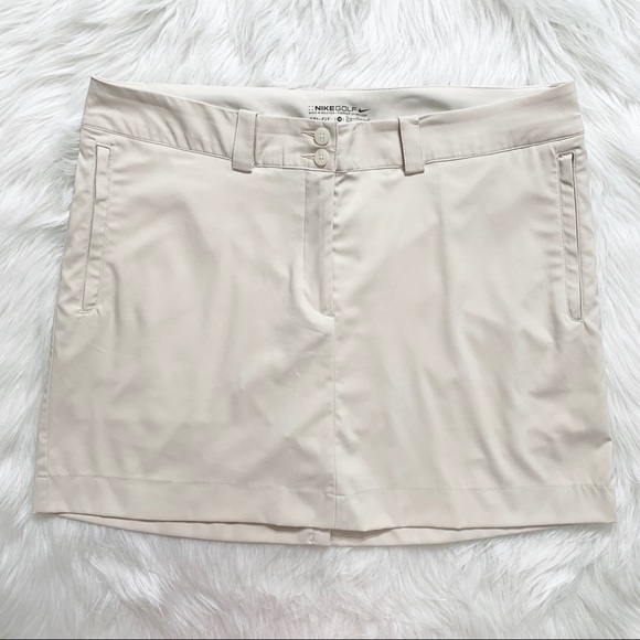 SOLD-Nike Golf Khaki Dri Fit Skort - Picture 2 of 7